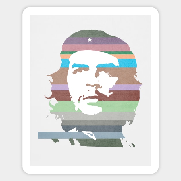 Che Guevara technicolor Sticker by bernardojbp